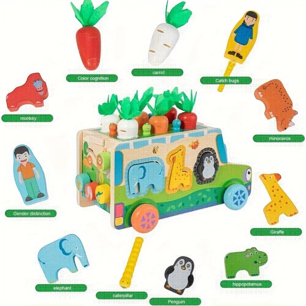 Carrot Harvest Sorting Toy
