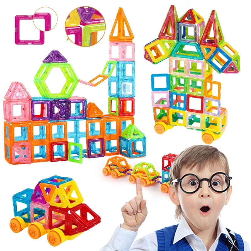Magnetic Building Blocks Set