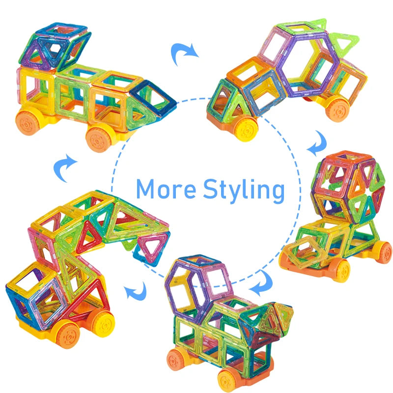 Magnetic Building Blocks Set