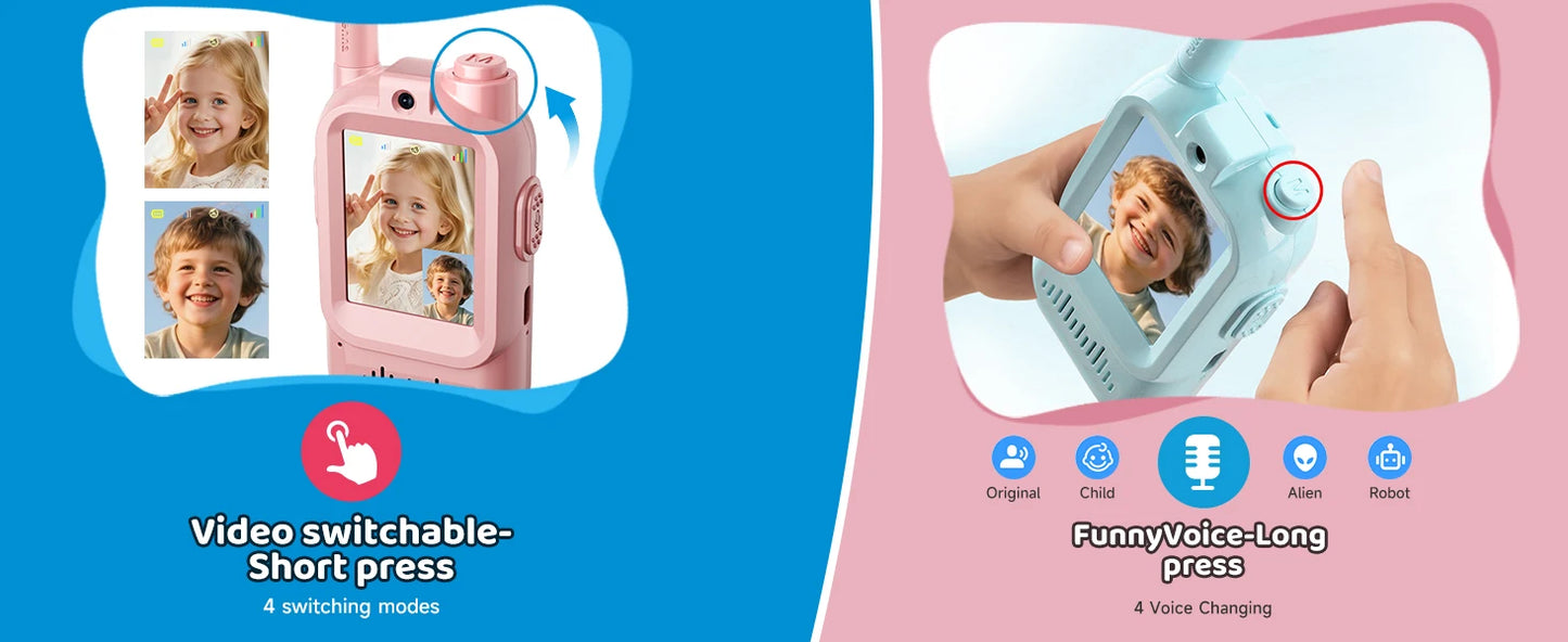 Kids Video Walkie Talkies