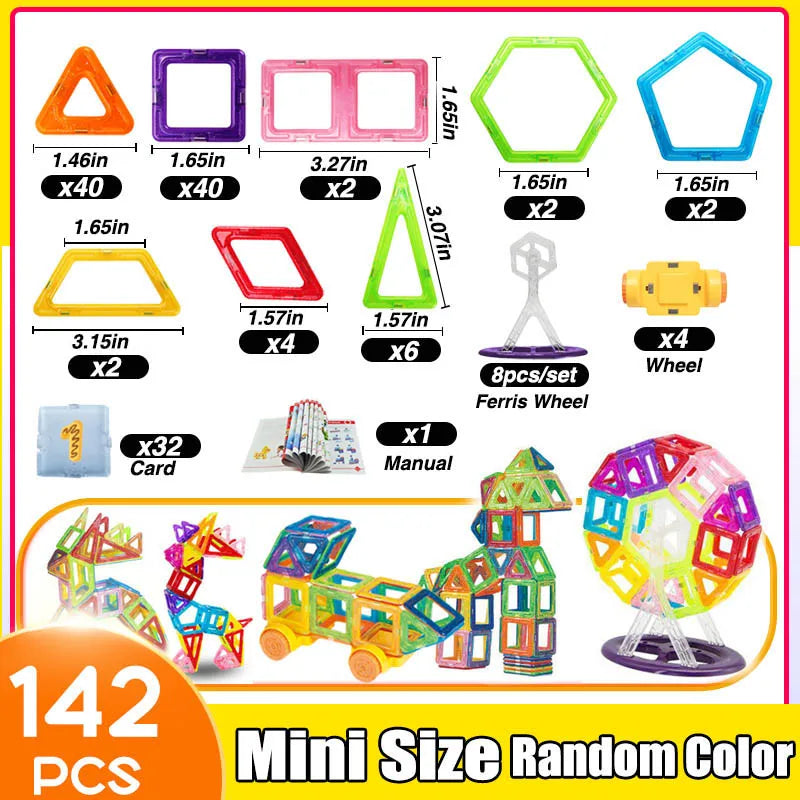 Magnetic Building Blocks Set