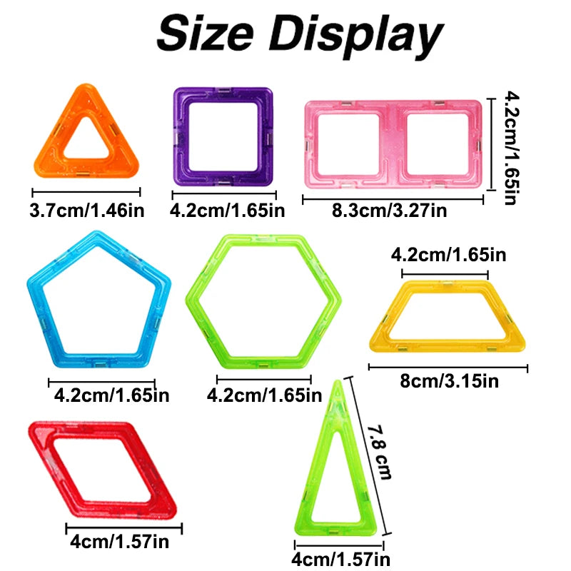 Magnetic Building Blocks Set