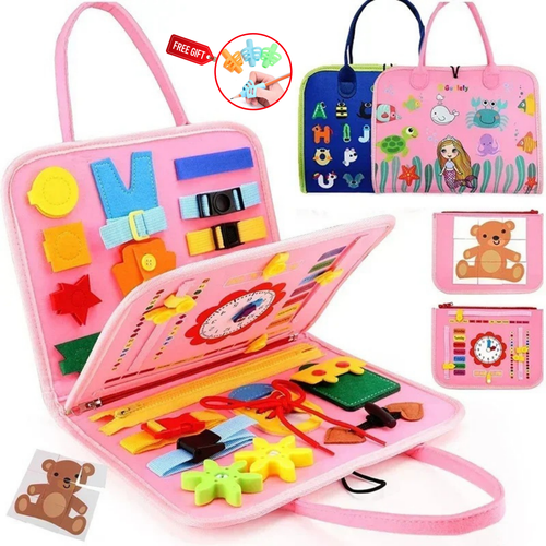 Busy Board Montessori Toys for Toddler